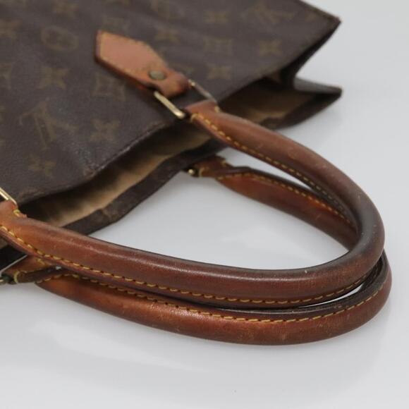 LOUIS VUITTON Monogram Sac Plat Hand Bag M51140 - Picture 7 of 12